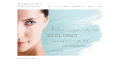 Desktop Screenshot of hanplasticsurgery.com